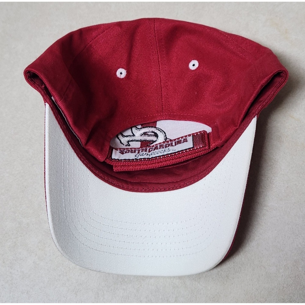 USC Gamecocks Cocks One Size Fits All Strap Back Red HMI Baseball Cap Hat - Picture 7 of 7